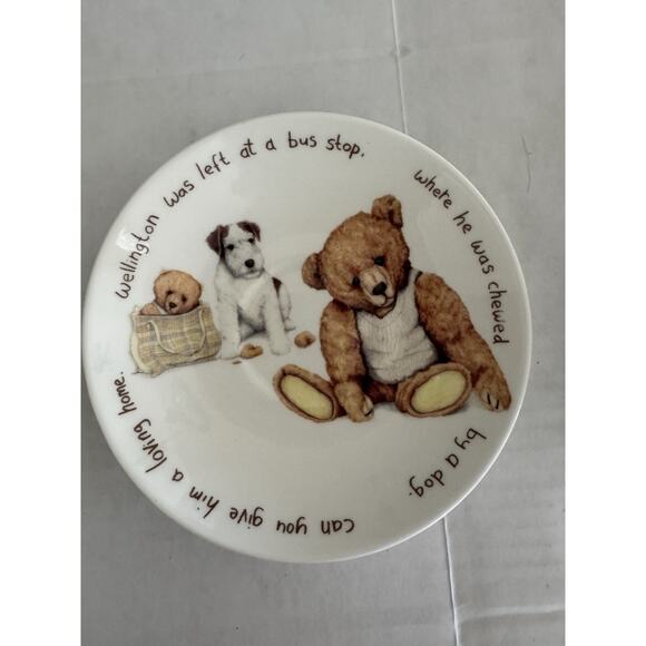 Roy Kirkham English Fine Bone China Lost Bear Cup & Saucer - Picture 6 of 9